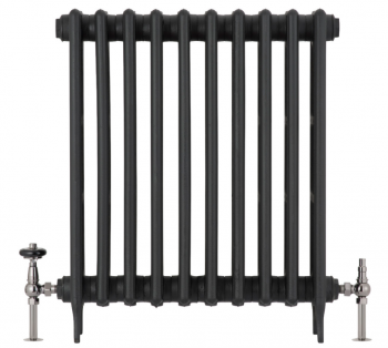 UK-28 Thermostatic Cast Iron Radiator Valve - Black Nickel